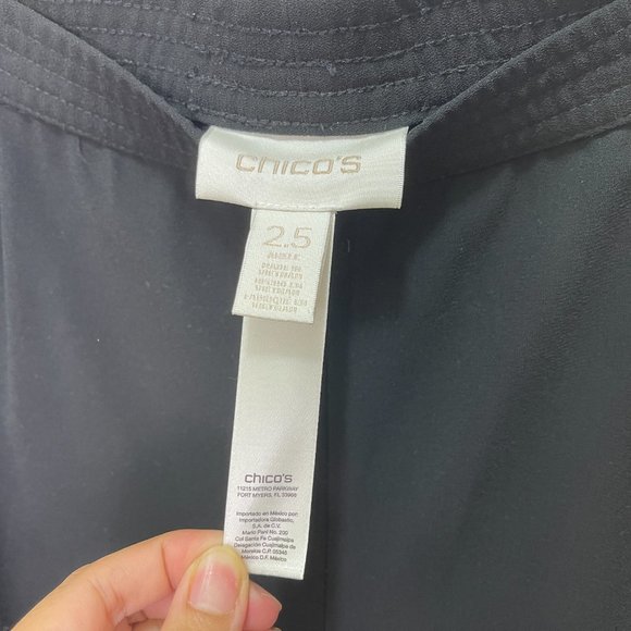 Chico's Chic Track Pants sz 14 - Picture 8 of 12